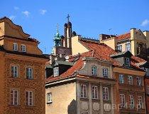 Warszawa. Kamienice na Starym Mieście (fot. Marek i Ewa Wojciechowscy)