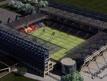 Kraków. Stadion Miejski Wisła Kraków im. Henryka Reymana (fot. www.2012.org.pl)