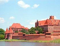 Malbork. Zamek krzyżacki, XIII w. (fot. Marek i Ewa Wojciechowscy)