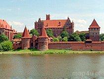 Malbork. Zamek krzyżacki, XIII w. (fot. Marek i Ewa Wojciechowscy)