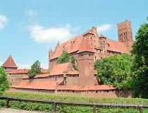 Malbork. Zamek krzyżacki, XIII w. (fot. Marek i Ewa Wojciechowscy)