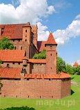 Malbork. Zamek krzyżacki, XIII w. (fot. Marek i Ewa Wojciechowscy)