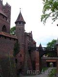 Malbork. Widok na zamek Krzyżacki (fot. Piotr Wojtaszek)