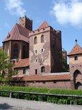 Malbork. Widok na Zamek Górny (fot. Piotr Wojtaszek)