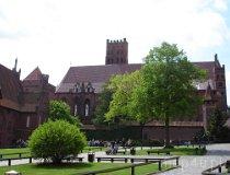 Malbork. Widok na Zamek Górny (fot. Piotr Wojtaszek)