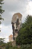 Pieskowa Skała. Zamek i Maczuga Herkulesa (fot. Magdalena Suchan)