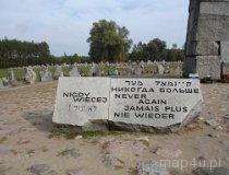 Treblinka. Hitlerowski obóz zagłady Treblinka. Pomnik upamiętniający miejsce mordu ludności żydowskiej (fot. Piotr Wojtaszek)