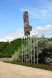 Gdańsk. Pomnik obrońców wybrzeża Westerplatte (fot. Ewa i Marek Wojciechowscy)