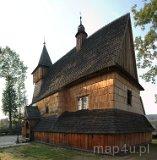 Dębno. Drewniany Kościół pw. św. Michała Archanioła (fot. Piotr Wojtaszek)