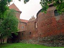 Nidzica. Zamek krzyżacki, XIV w. (fot. Marek i Ewa Wojciechowscy)
