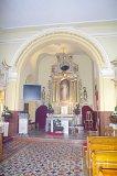 Świnice Warckie. Kościół pw. św. Kazimierza. Sanktuarium Urodzin i Chrztu Św. S. Faustyny. Wnętrze (fot. Piotr Solle)
