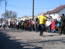 Grabów. Święto Palanta, zawodnik wracający do 'Nieba' (fot. Maciej Kronenberg)