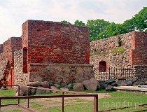 Szczytno. Zamek krzyżacki (fot. Marek i Ewa Wojciechowscy)