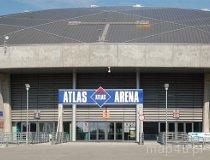 Łódź. Atlas Arena, wejście (fot. Magdalena Suchan)