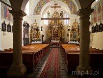 Dank&oacute;w. Kości&oacute;ł parafialny pw. św.Stanisława, sanktuarium MB Dankowskiej (fot. Agnieszka Drożdż i Jurek Hyra)