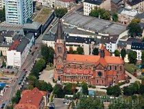 Sosnowiec. Bazylika katedralna pw. Wniebowzięcia Najświętszej Maryii Panny (fot. Kacper Dondziak)