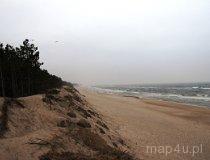 Dąbki. Plaża (fot. Łukasz Konieczny)