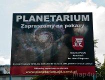 Częstochowa. Kino Sferyczne. Planetarium Instytutu Fizyki Akademii im. Jana Długosza (fot. Jurek Hyra)