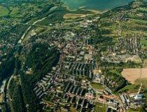 Żywiec. Dzwonnica przy kościele Narodzenia NMP (fot. Kacper Dondziak)