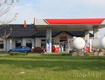 Łaś. Stacja paliw „Orlen” (fot. Łukasz Konieczny)