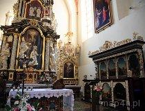 Żarnowiec. Zesp&oacute;ł klasztorny cystersek, obecnie ss. Benedyktynek (fot. Marek i Ewa Wojciechowscy)