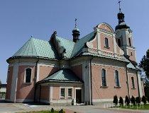 Wodzisław Śląski. Kości&oacute;ł pw. Podwyższenia Krzyża Świętego (fot. Wojciech Kaczmarczyk)