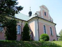 Wodzisław Śląski. Kości&oacute;ł pw. Podwyższenia Krzyża Świętego (fot. Wojciech Kaczmarczyk)