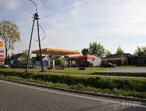 R&oacute;żan. Stacja paliw „Shell” (fot. Łukasz Konieczny)