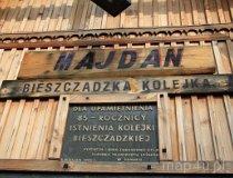 Majdan. Stacja Bieszczadzkiej Kolejki Leśnej (fot. Agnieszka Rytel)