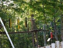 Międzybrodzie Bialskie. Park linowy „Trollandia” Góra Żar (fot. Grażyna Tlałka)