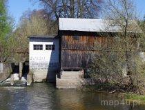 Nowe Kozuby. Drewniany młyn wodny nad rzeką Grabią (fot. Piotr Solle)