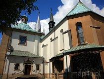 Myślenice. Kościół pw. Narodzenia Najświętszej Marii Panny (fot. Marek i Ewa Wojciechowscy)