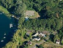 Kosewo. Port śr&oacute;dlądowy Ośrodka Wypocznkowo-Żeglarskiego „Horn” nad j. Powidzkim (fot. Kacper Dondziak)