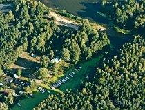 Wistka Szlachecka. Port śr&oacute;dlądowy Ośrodka Wypoczynkowego „Wistka Szlachecka” nad Zalewem Włocławskim (fot. Kacper Dondziak)