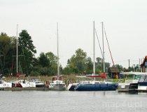 Górkło. Port śródlądowy „Millennium” nad j. Szymoneckim (fot. Łukasz Konieczny)