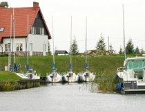 Górkło. Port śródlądowy „Millennium” nad j. Szymoneckim (fot. Łukasz Konieczny)