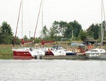 Górkło. Port śródlądowy „Millennium” nad j. Szymoneckim (fot. Łukasz Konieczny)