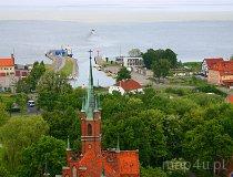Frombork. Port morski MKŻ „Dal” nad Zalewem WIślanym (fot. Marek i Ewa Wojciechowscy)