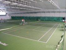 Pabianice. Miejski Ośrodek Sportu i Rekreacji w Pabianicach, ul. Grota Roweckiego 3. Hala tenisowa (fot. Piotr Solle)