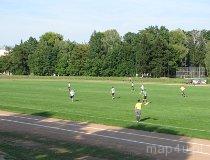 Pabianice. Miejski Ośrodek Sportu i Rekreacji w Pabianicach, ul. Grota Roweckiego 3. Stadion Włókniarza (fot. Tomasz Szwagrzak)