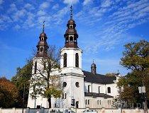Mińsk Mazowiecki. Kości&oacute;ł pw. Narodzenia NMP (fot. Marek i Ewa Wojciechowscy)