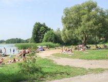 Gmina Łobżenica. Jezioro Trzebońskie Duże (fot. Łukasz Konieczny)