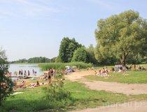 Gmina Łobżenica. Jezioro Trzebońskie Duże (fot. Łukasz Konieczny)