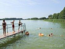 Gmina Łobżenica. Jezioro Trzebońskie Duże (fot. Łukasz Konieczny)