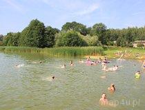 Gmina Łobżenica. Jezioro Trzebońskie Duże (fot. Łukasz Konieczny)