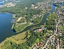 Augustów. Port śródlądowy „Szekla” nad j. Necko (fot. Kacper Dondziak)