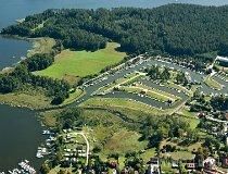 Wygryny. Port śr&oacute;dlądowy „U Edka” nad j. Bełdany (fot. Kacper Dondziak)