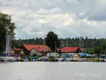 Wygryny. Port śr&oacute;dlądowy „U Edka” nad j. Bełdany (fot. Łukasz Konieczny)