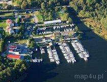 Piękna Góra. Port śródlądowy „Yacht Port Piękna Góra” nad j. Tajty (fot. Kacper Dondziak)