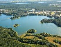 Gmina August&oacute;w. Jezioro Białe Augustowskie (fot. Kacper Dondziak)